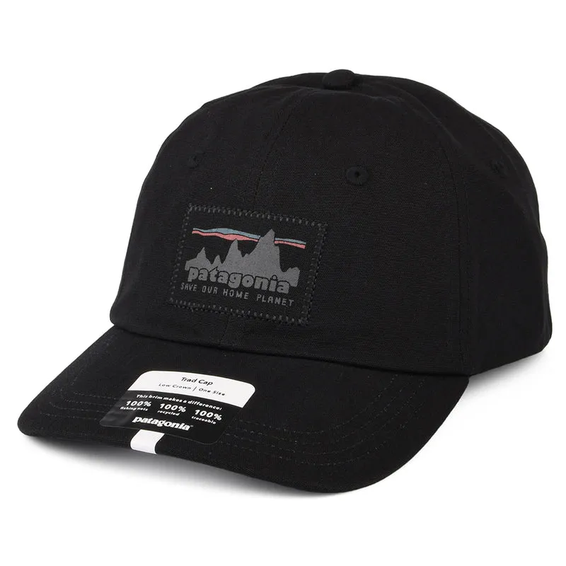Casquette en Coton Bio 73 Skyline Trad noir PATAGONIA