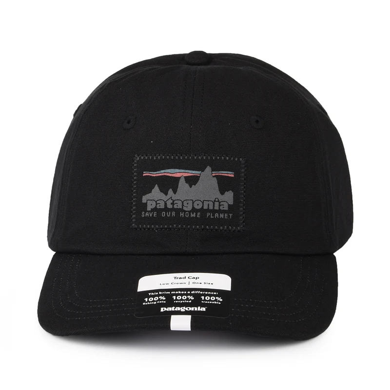 Casquette en Coton Bio 73 Skyline Trad noir PATAGONIA