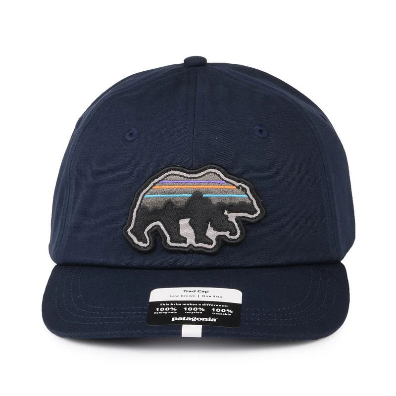 Casquette en Coton Bio Back For Good Trad bleu marine PATAGONIA