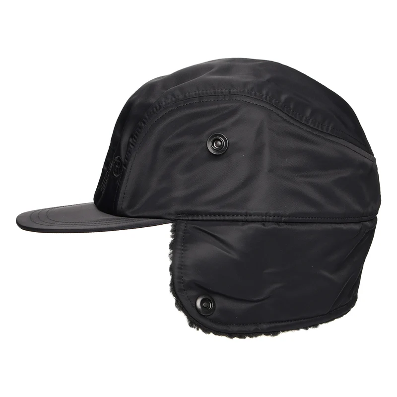 Casquette 4 Panel Avec Protège-Oreilles Olten noir CARHARTT WIP