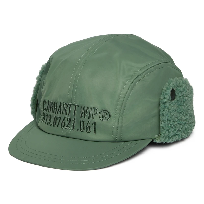 Casquette 4 Panel Avec Protège-Oreilles Olten olive CARHARTT WIP