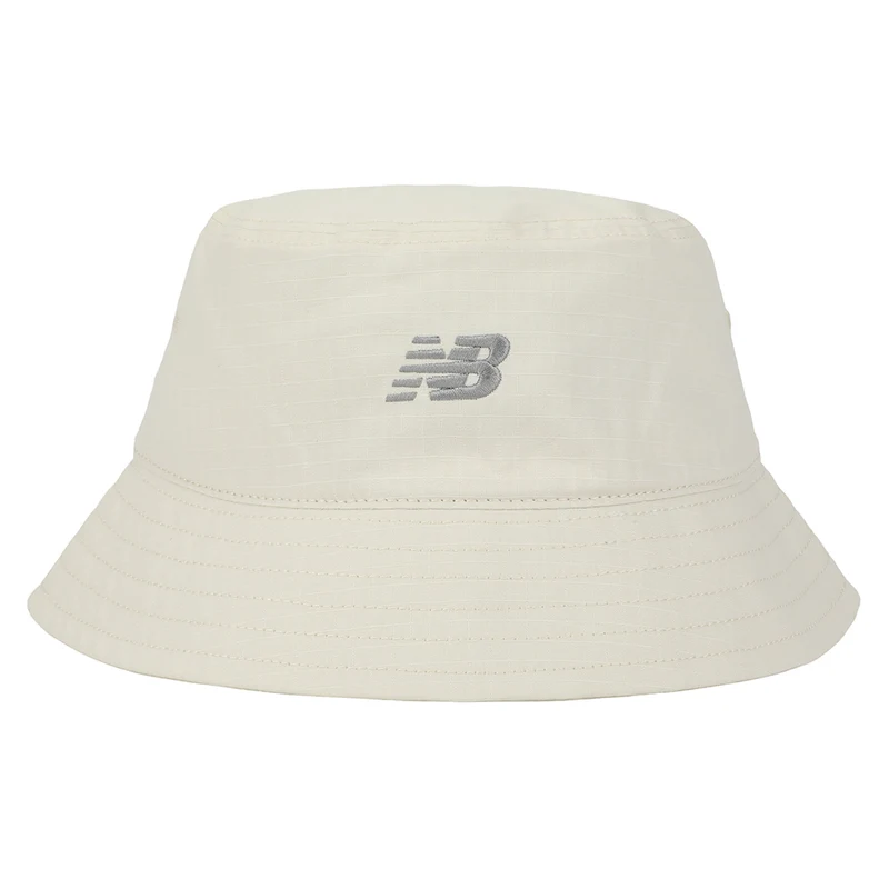 Chapeau Bob en Coton Ripstop Flying NB blanc cassé NEW BALANCE