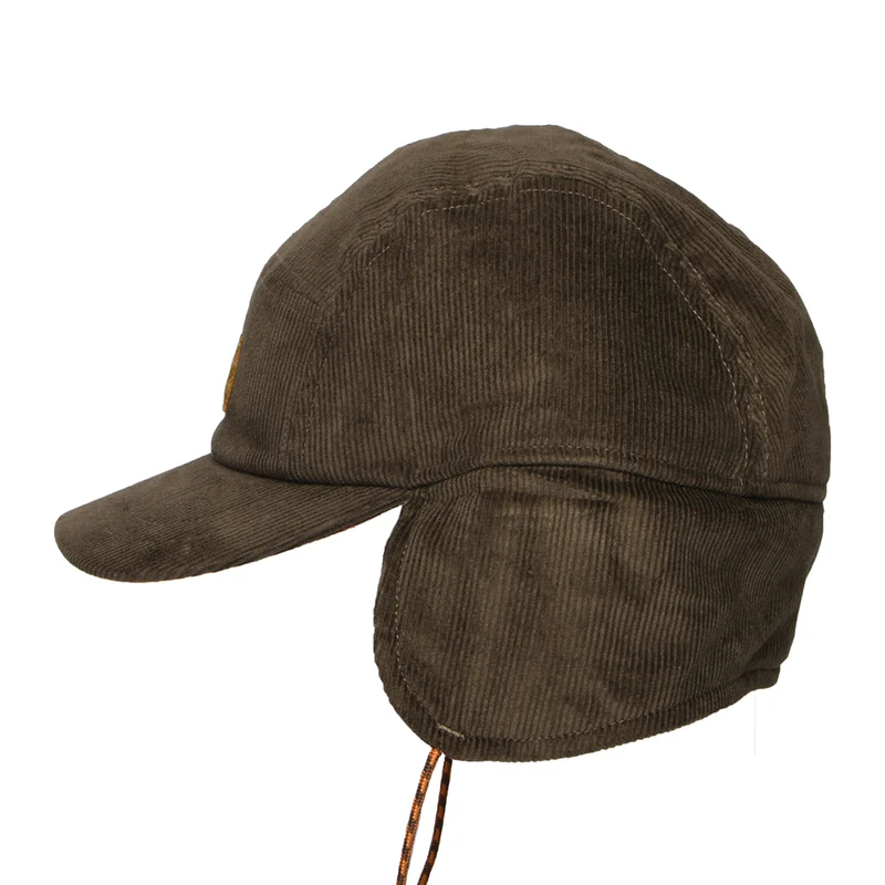 Casquette 5 Panel en Velours Côtelé Avec Protège-Oreilles Range noix PATAGONIA