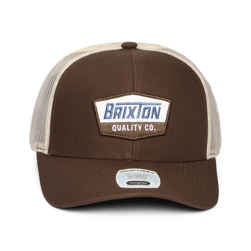 Casquette Trucker Regal NetPlus MP marron-blanc cassé BRIXTON