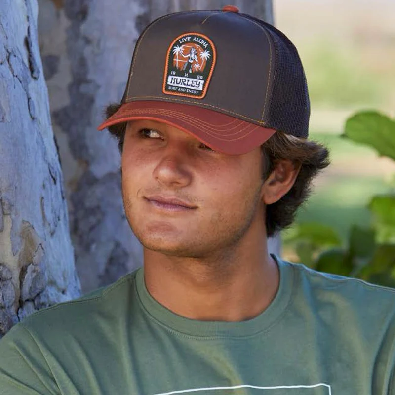 Casquette Trucker Live Aloha marron HURLEY
