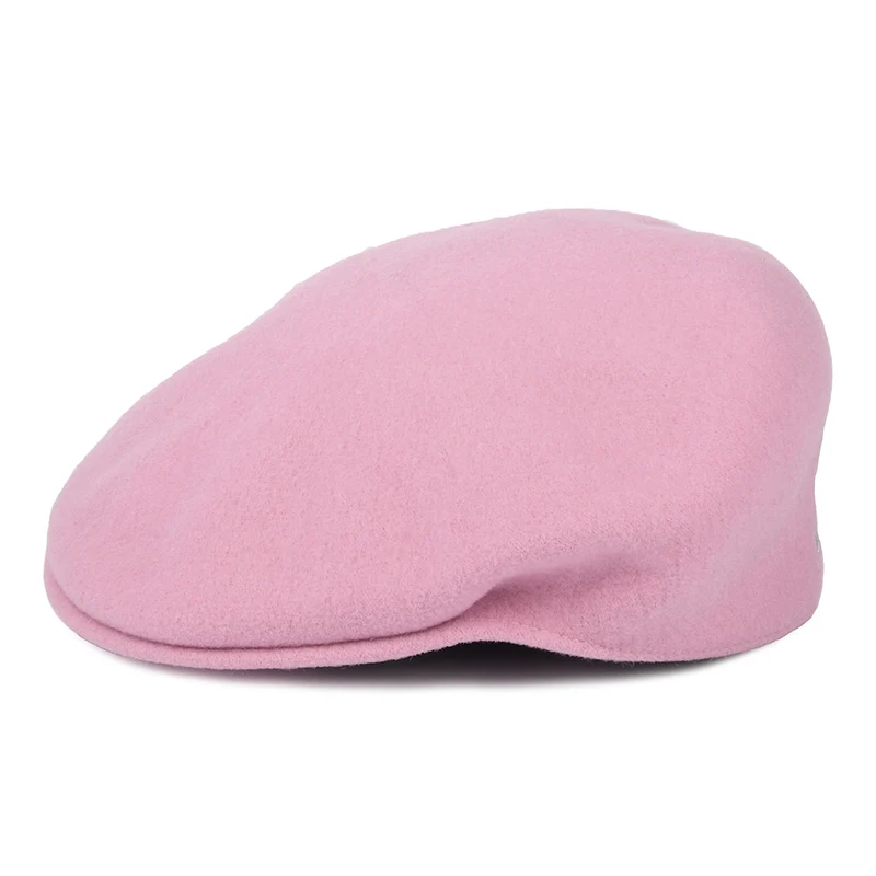 Casquette Plate en Laine 504 pivoine KANGOL