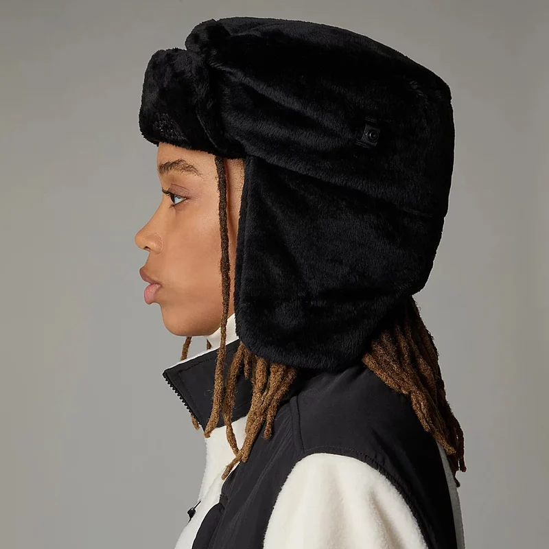 Chapka Femme Super Douce Recyclée Osito noir THE NORTH FACE