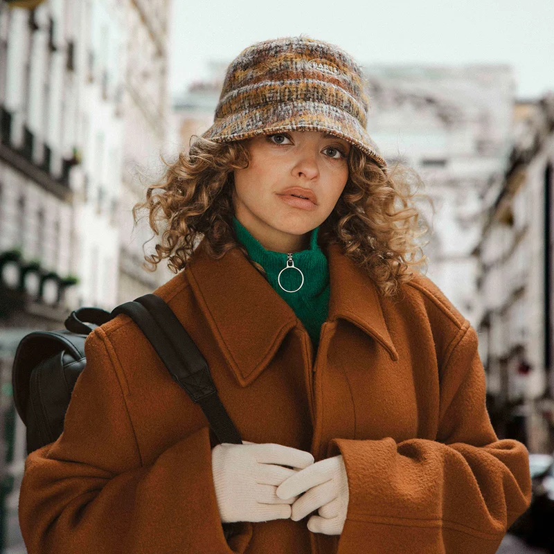 Chapeau Bob Raichel rouille-moutarde-multi BARTS