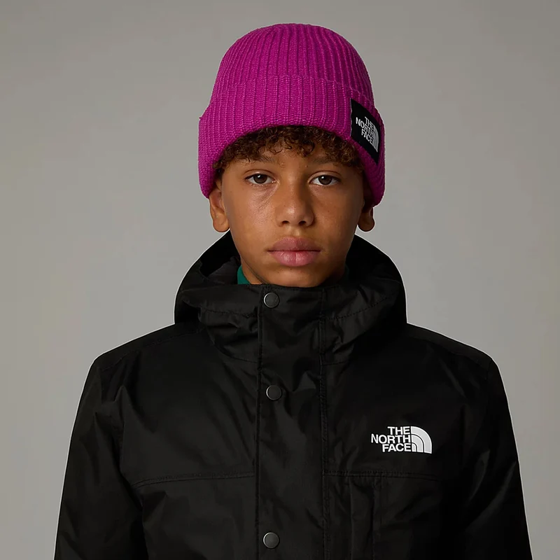Bonnet Enfant Doublé Salty mûre THE NORTH FACE