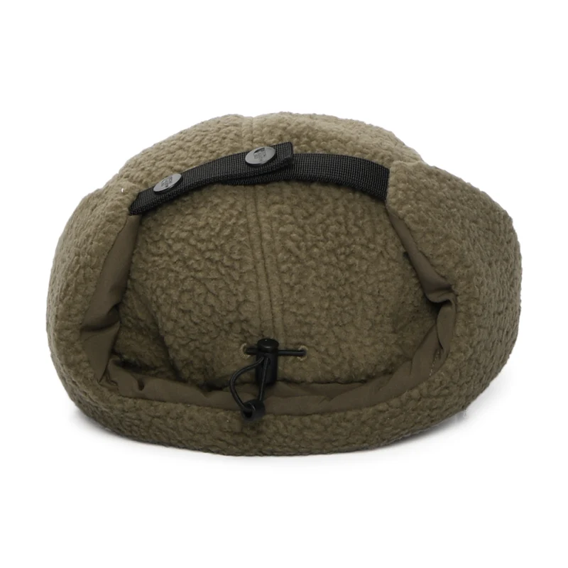 Casquette 5 Panel Hydrofuge en Polaire Avec Protège-Oreilles Cragmont marron fumé THE NORTH FACE