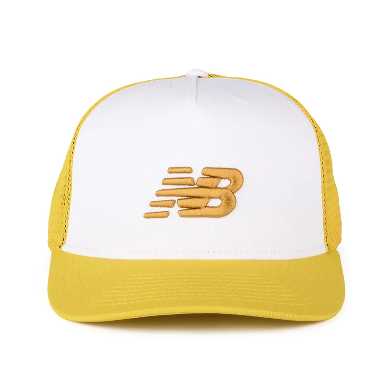 Casquette Trucker Sport Essentials blanc-citron NEW BALANCE