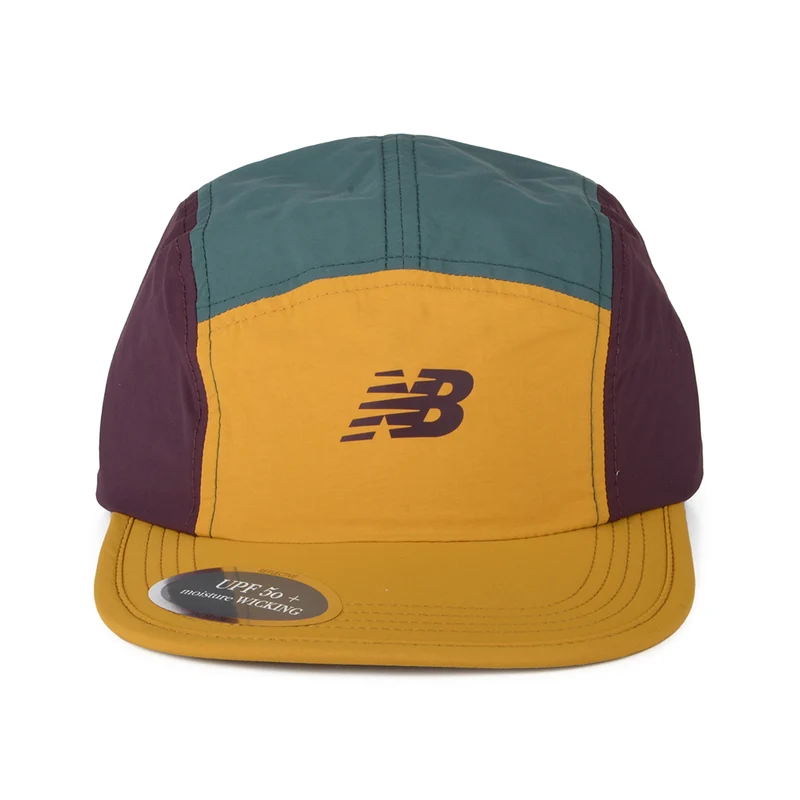 Casquette 5 Panel Recyclé Everyday moutarde-epicéa-prune NEW BALANCE