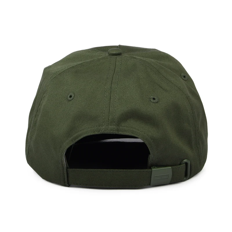 Casquette TJM Elongated Flag olive TOMMY HILFIGER