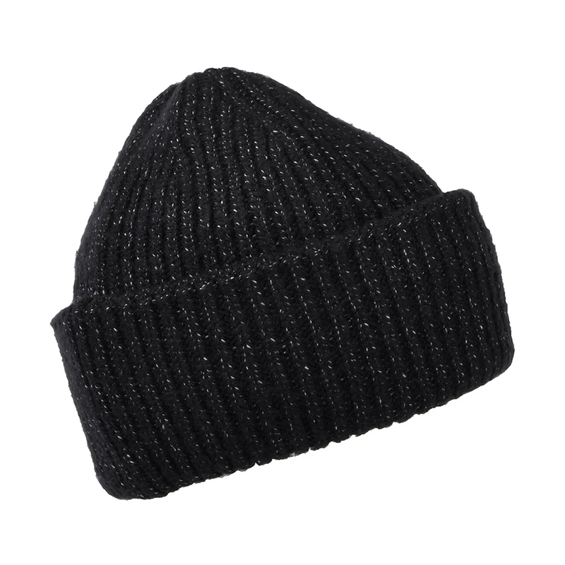 Bonnet Super Doux à Revers Large Densmore noir VANS