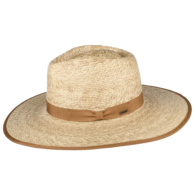 Chapeau de Cowboy en Paille Jo Rancher naturel-beige sable BRIXTON