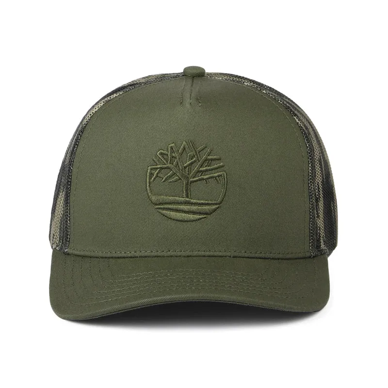Casquette Trucker Printed Camouflage Mesh olive TIMBERLAND