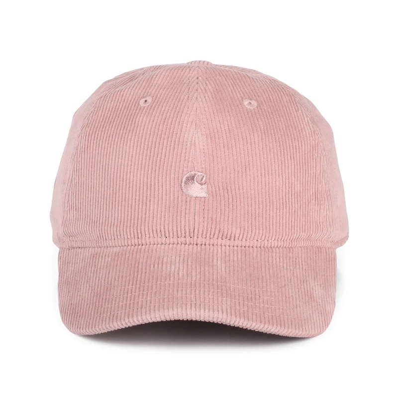Casquette en Velours Côtelé Ton Sur Ton Harlem rose CARHARTT WIP