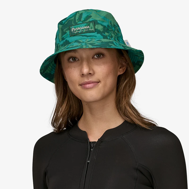 Chapeau Bob Water People Banner Wavefarer turquoise-vert PATAGONIA