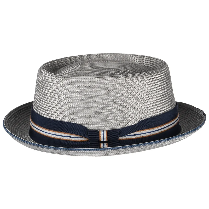 Chapeau Pork Pie Carver gris BAILEY