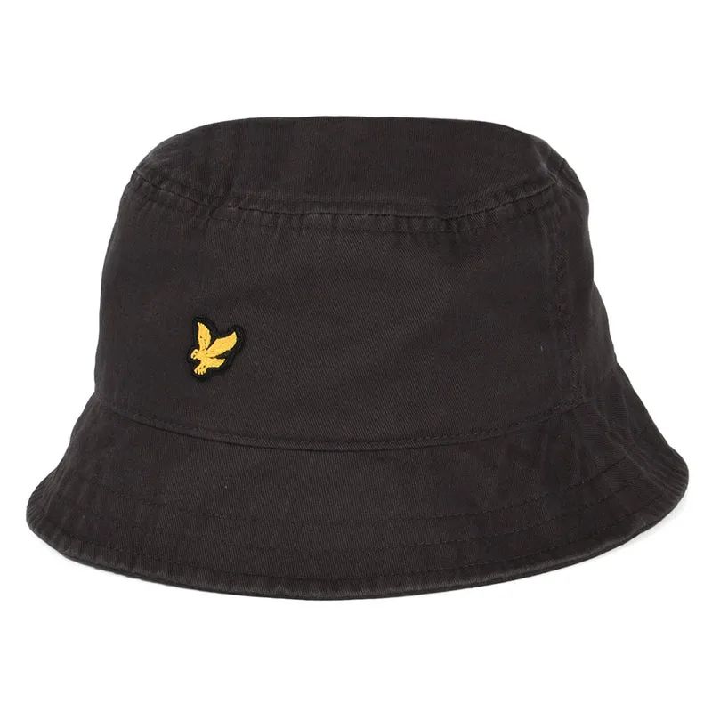 Chapeau Bob en Coton Sergé vert-de-gris LYLE & SCOTT