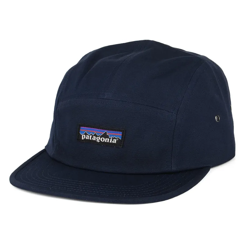 Casquette 5 Panel en Coton Bio Maclure bleu marine PATAGONIA