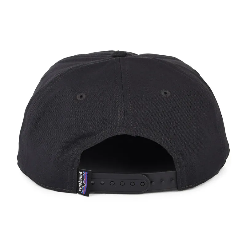 Casquette en Coton Bio Boardshort Label Funfarer noir encre PATAGONIA