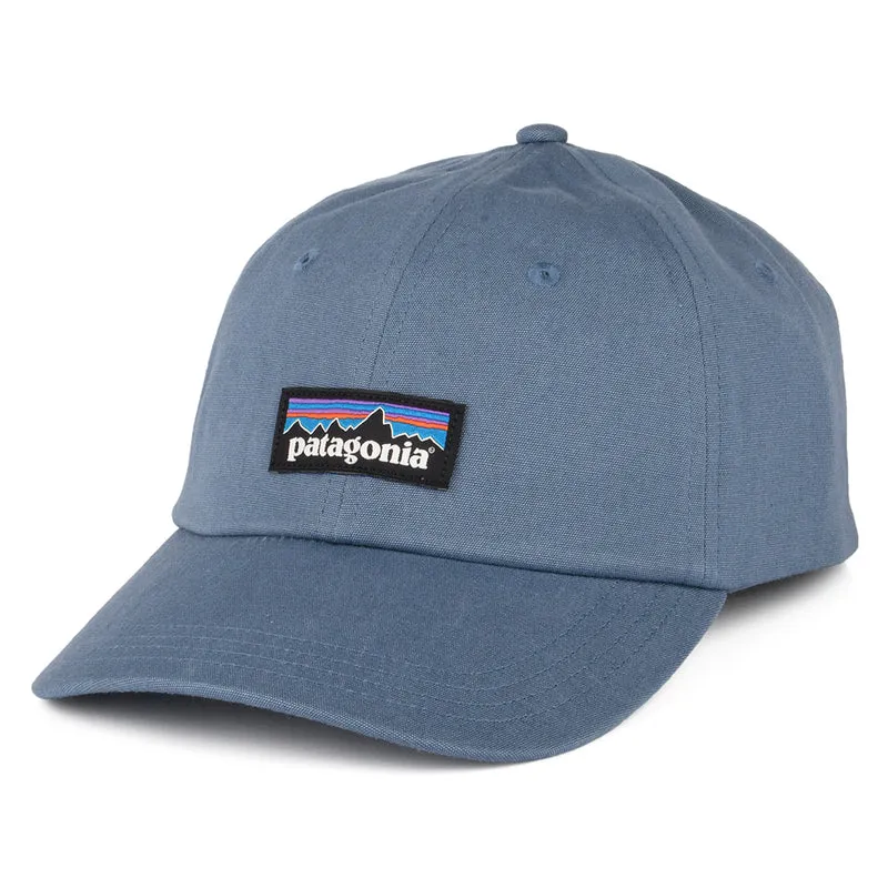Casquette en Coton Bio P-6 Label Trad bleu fumée PATAGONIA