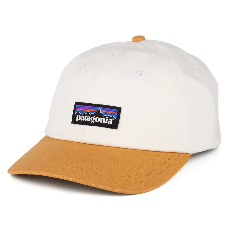Casquette en Coton Bio P-6 Label Trad crème-moutarde PATAGONIA