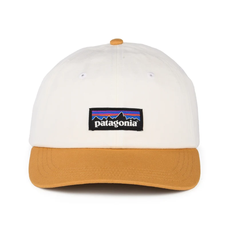 Casquette en Coton Bio P-6 Label Trad crème-moutarde PATAGONIA