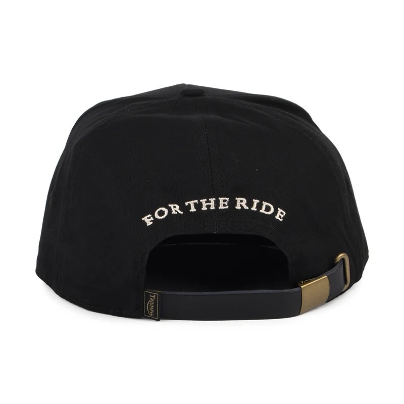 Casquette en Coton à Visière Plate Straggler noir TRIUMPH MOTORCYCLES
