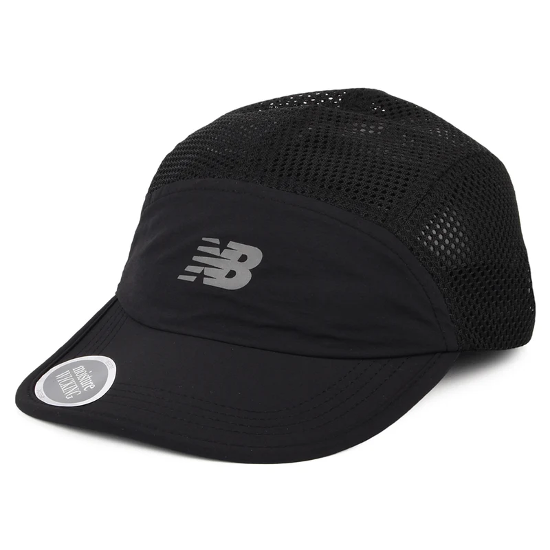 Casquette 5 Panel Recyclé Air Flow noir NEW BALANCE