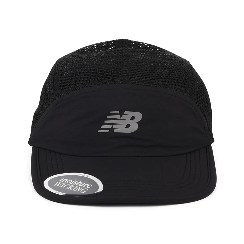 Casquette 5 Panel Recyclé Air Flow noir NEW BALANCE