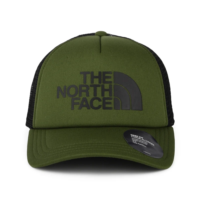 Casquette Trucker Calotte Profonde TNF Logo olive-noir THE NORTH FACE