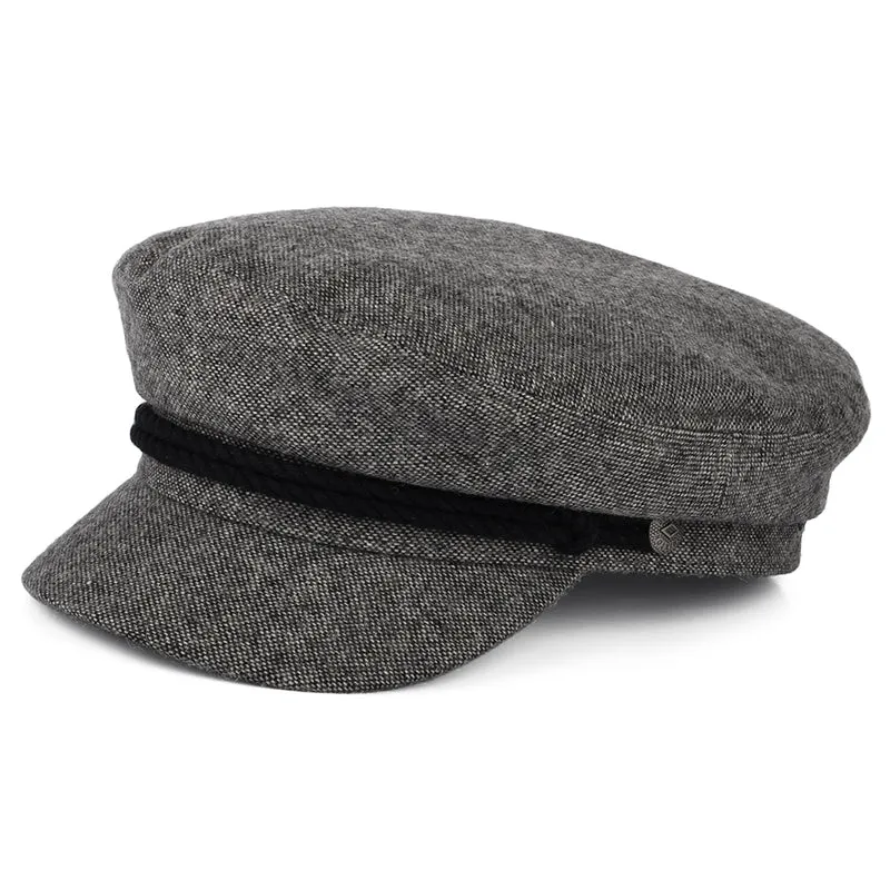 Casquette de Marin Chinée gris-noir BRIXTON