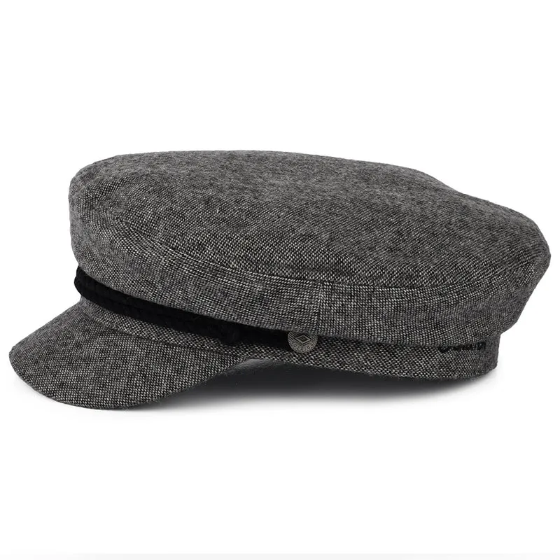 Casquette de Marin Chinée gris-noir BRIXTON
