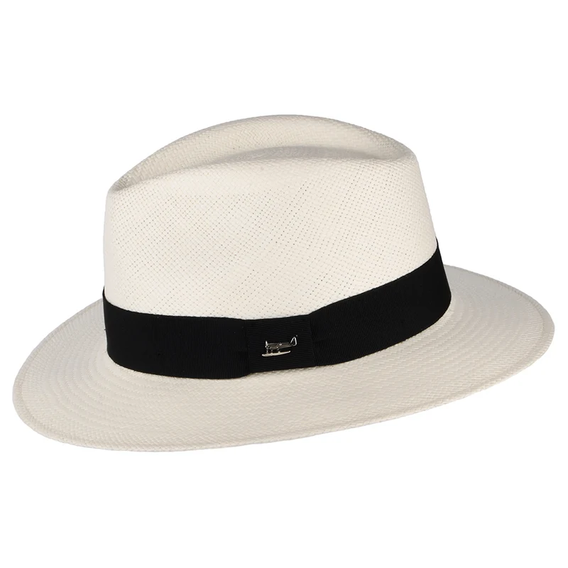 Chapeau Fedora Panama Sandown décoloré WHITELEY