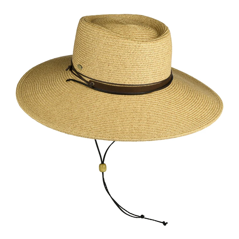 Chapeau Gaucho en Paille Toyo Bruges toast SCALA