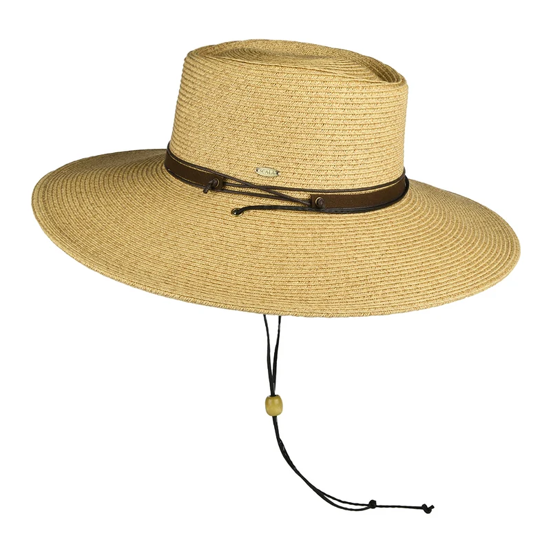 Chapeau Gaucho en Paille Toyo Bruges toast SCALA