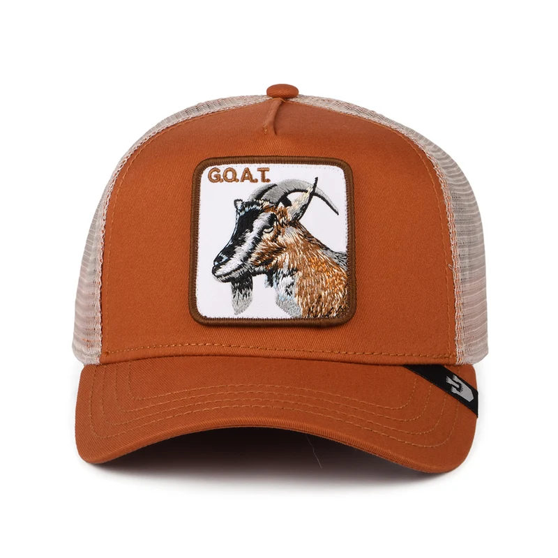 Casquette Trucker Goat rouille GOORIN