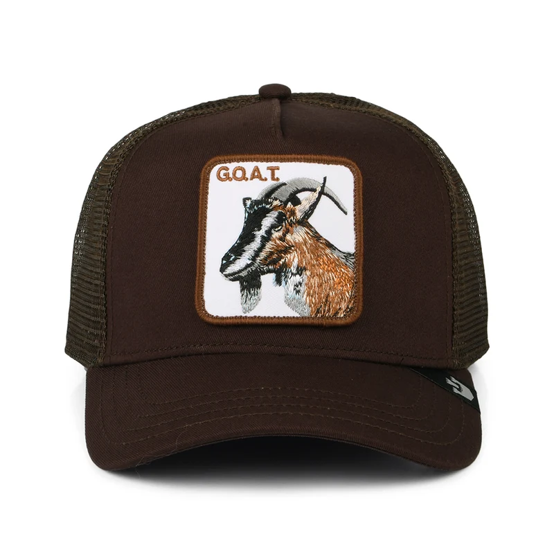 Casquette Trucker Goat marron GOORIN