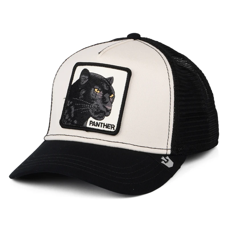 Casquette Trucker Black Panther noir-blanc GOORIN