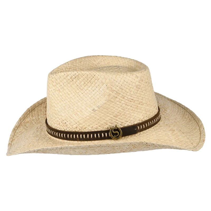 Chapeau de Cowboy Western en Raphia Fair Oaks naturel STETSON