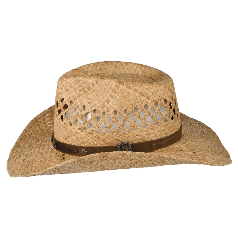 Chapeau de Cowboy en Raphia Ventilé Rifterson naturel STETSON
