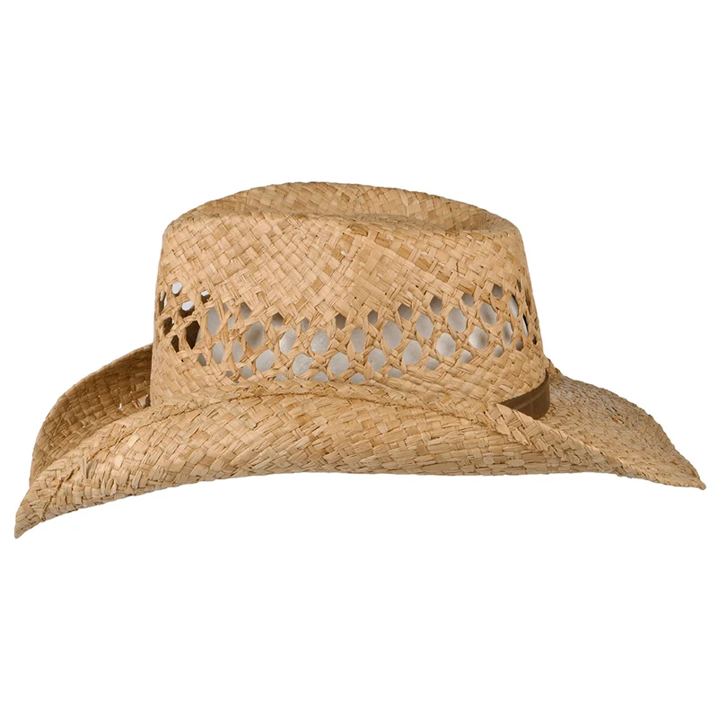 Chapeau de Cowboy en Raphia Ventilé Rifterson naturel STETSON