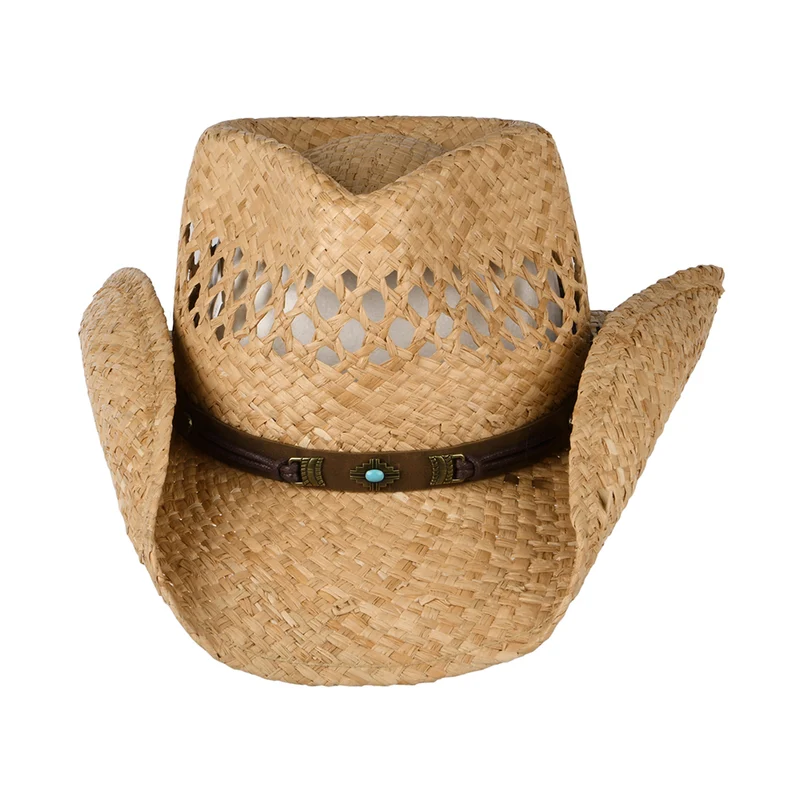 Chapeau de Cowboy en Raphia Ventilé Rifterson naturel STETSON