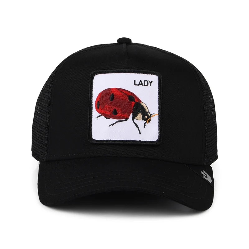 Casquette Trucker The Lady Bug noir GOORIN