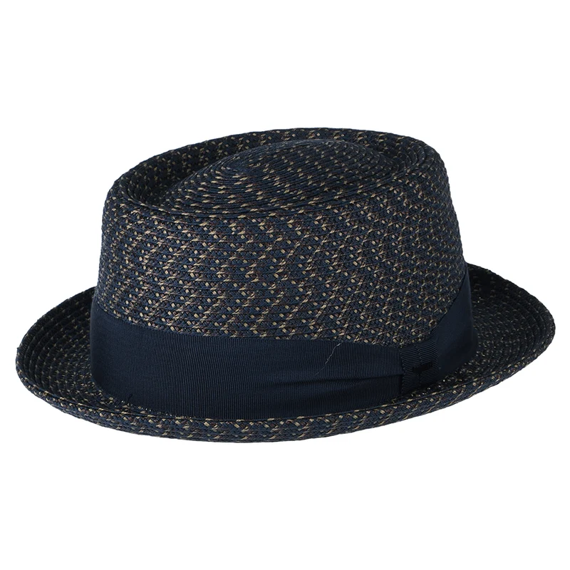 Chapeau Pork Pie Waits bleu nuit BAILEY
