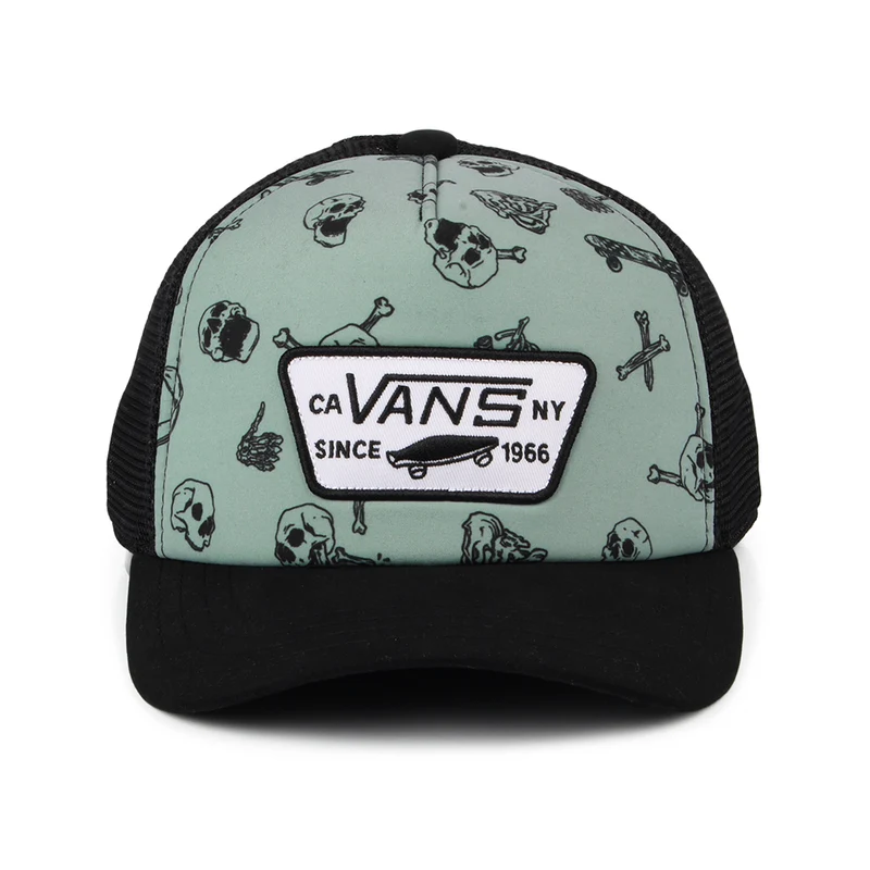Casquette Trucker Enfant Full Patch menthe VANS