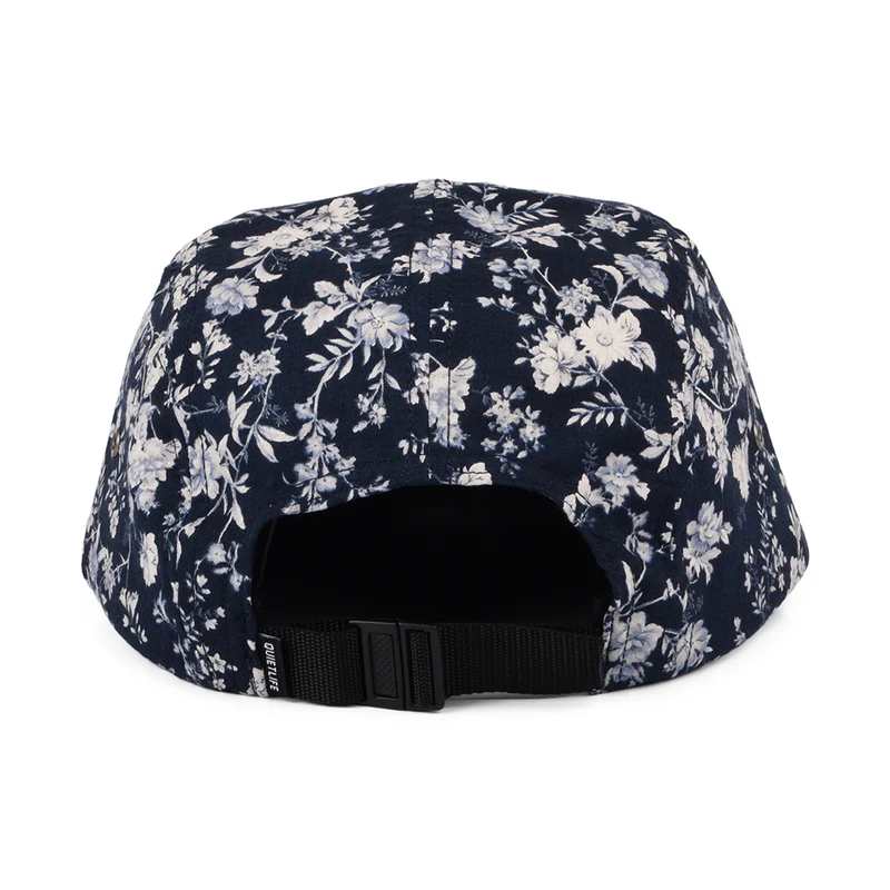 Casquette 5 Panel Floral Huntington bleu marine THE QUIET LIFE