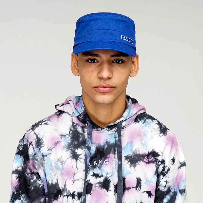 Casquette Militaire en Coton Sergé bleu KANGOL